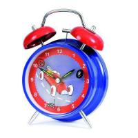 Детские часы-будильник "Гоночные машинки", 12 см