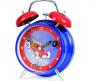Детские часы-будильник "Гоночные машинки", 12 см