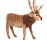 Мягкая игрушка "Северный олень", коричневый, 35 см