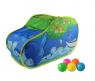Детская игровая палатка "Чудо кит" с шариками