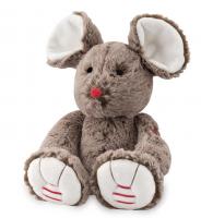 Мягкая игрушка "Руж" - Мышка, шоколад, 31 см