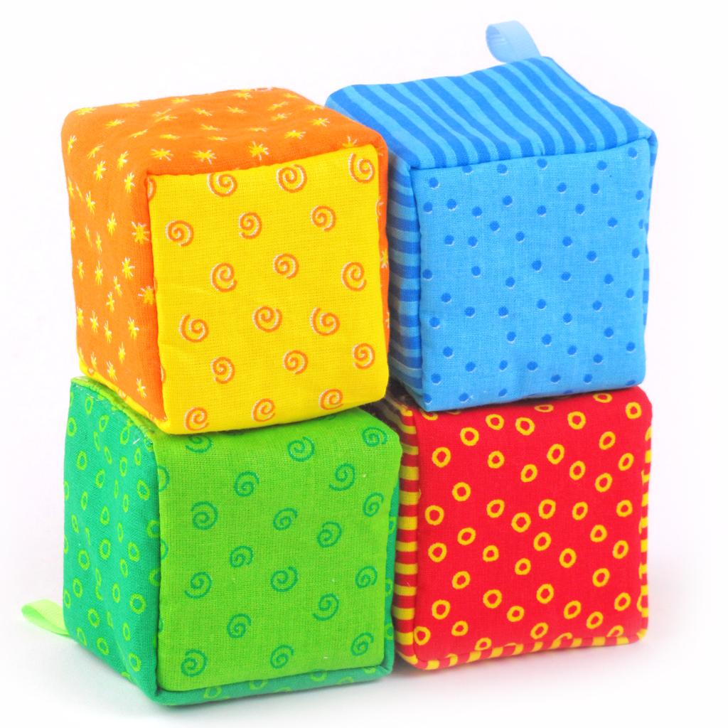 Мягкие кубики для детей