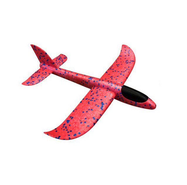 Самолет-планер, красный, 48 см