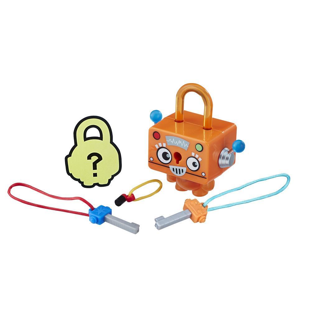 Замочек с секретом Lockstar - Оранжевый робот, серия 1