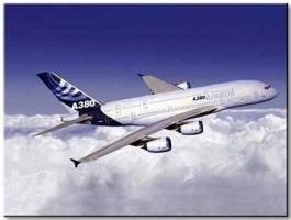 Пассажирский самолет Airbus A380 'Демонстрационный' 1:288 (сборка)