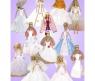 Одежда для кукол "Виана" - Свадебное платье, 29 см
