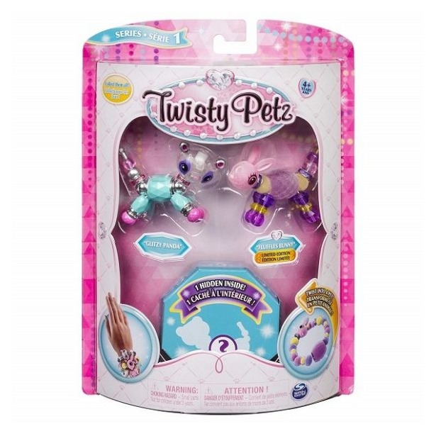 Набор из 3 игрушек-браслетов Twisty Petz №1