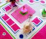 Детский игровой 3D-ковер "Домик", розовый, 160 х 230 см
