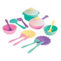 Набор игрушечной посуды в сумочке "Бабочка", 16 предметов