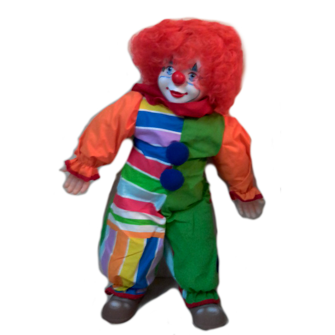 Кукла клоун Клепа