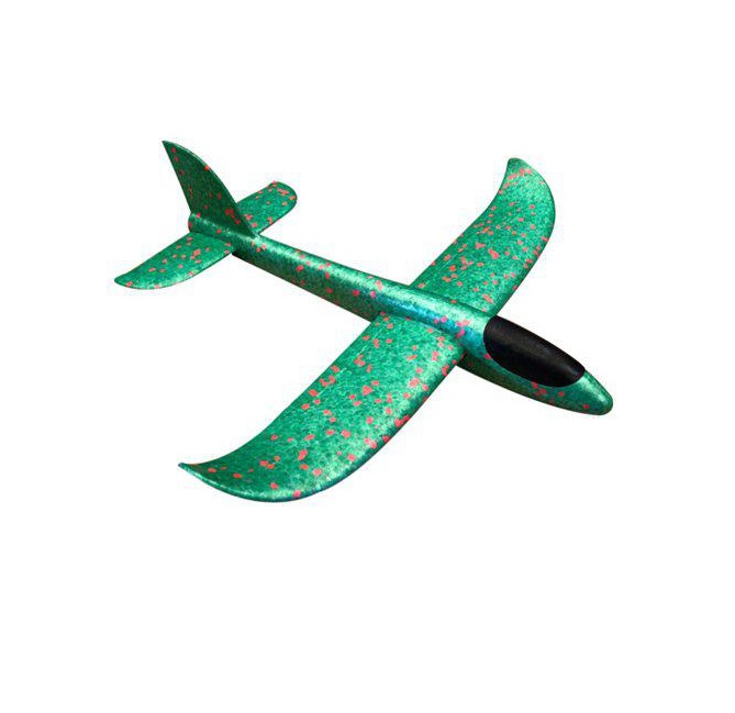 Самолет-планер, зеленый, 48 см