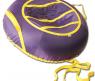 Санки-ватрушка "Эконом", фиолетовые, 85 см