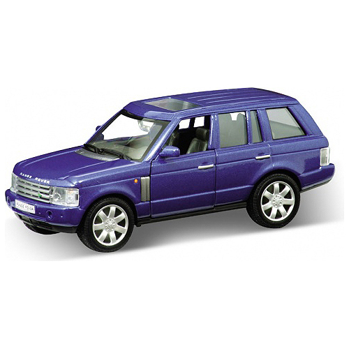 Металлическая машинка Range Rover, фиолетовая, 1:33