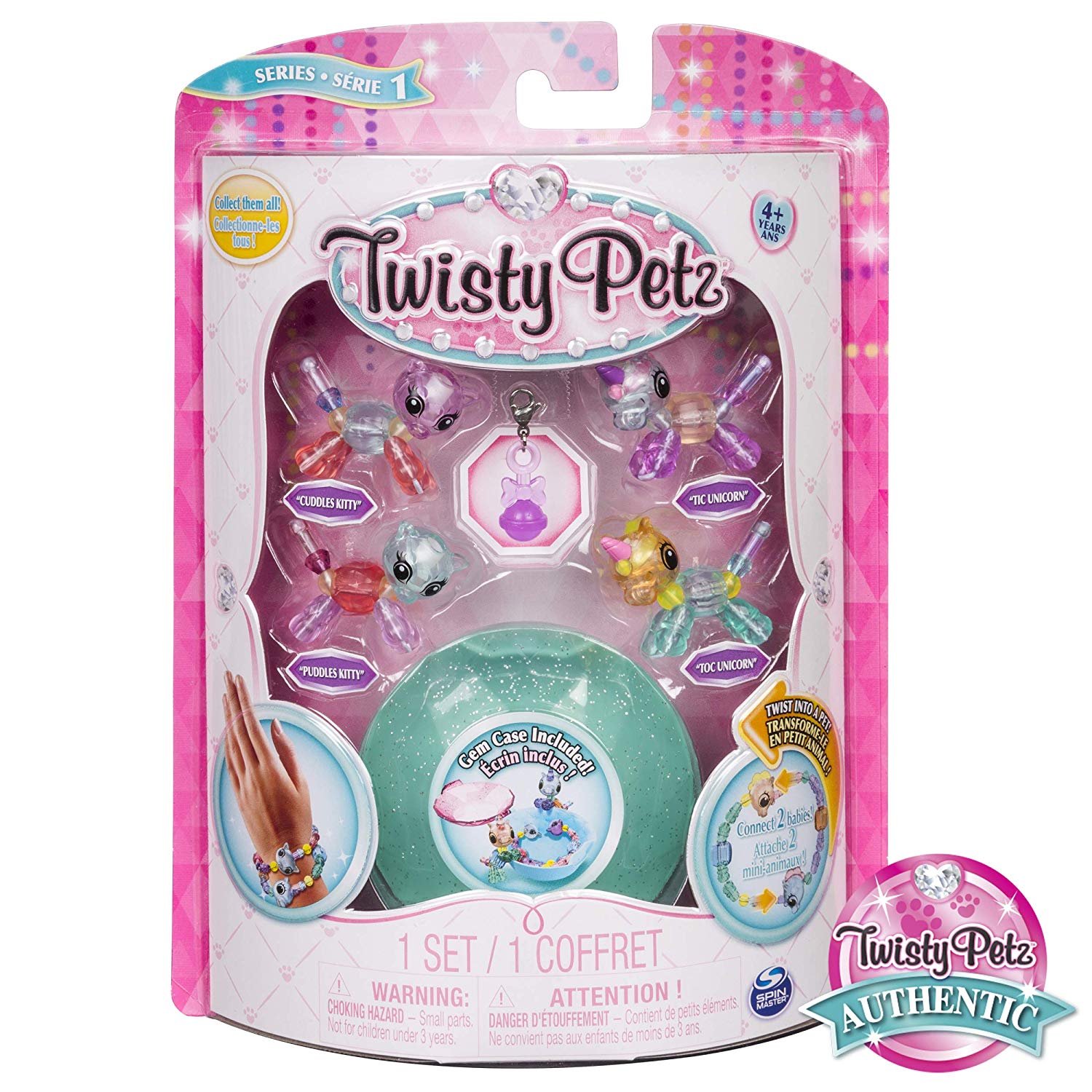 Набор из 4 игрушек-браслетов Twisty Petz №2