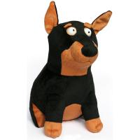 Мягкая игрушка "Собачушка" - Доберман, 28 см