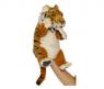 Мягкая игрушка на руку "Тигр", 24 см