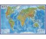 Физическая карта "Мир", 1:25М
