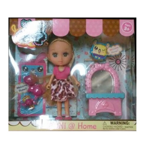 Кукла Буни с аксессуарами для дома, блондинка