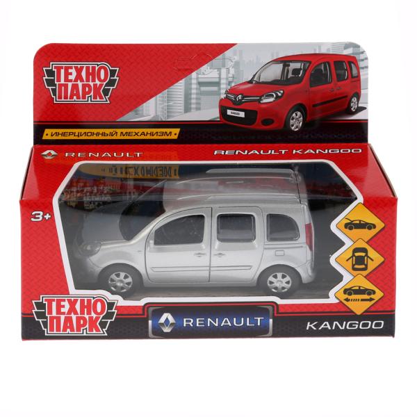 Металлическая инерционная машина Renault Kangoo, 12 см