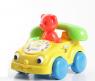 Развивающая игрушка "Телефон с мишкой" на колесах