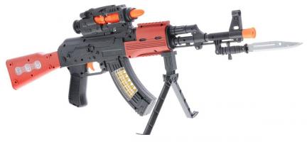 Детское оружие "Автомат АК-47" (свет, звук), 69 см