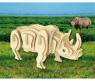 Сборная деревянная модель "Белый носорог"