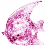 3D-головоломка "Рыбка", розовая, 19 элементов