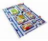 Детский игровой 3D-ковер "Трафик", синий, 134 х 180 см