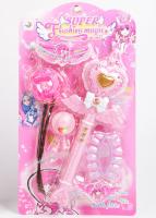 Набор аксессуаров для девочек Super Flashing Magic, розовый