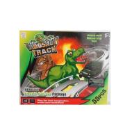 Игровой трек Dinosaur Track с машинками и динозаврами (свет, звук)