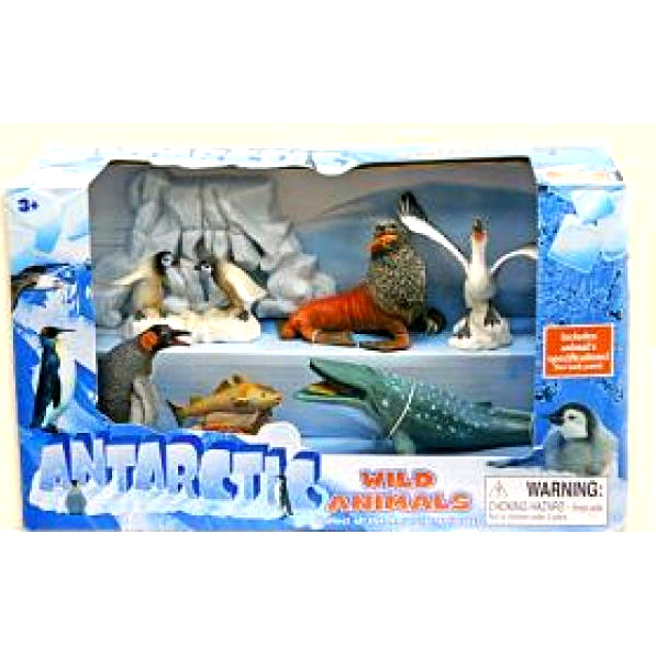 Игровой набор Животные Антарктиды с фигуркой кита купить в  интернет-магазине MegaToys24.ru недорого.