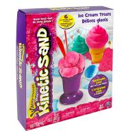 Игровой набор c формочками Kinetic Sand - Мороженое