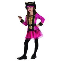 Карнавальный костюм "Пиратка", 130-140 см