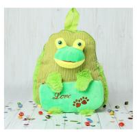 Детский рюкзак "Лягушонок", зеленый