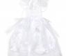 Карнавальный наряд - Белое платье с крыльями бабочки, 4-6 лет