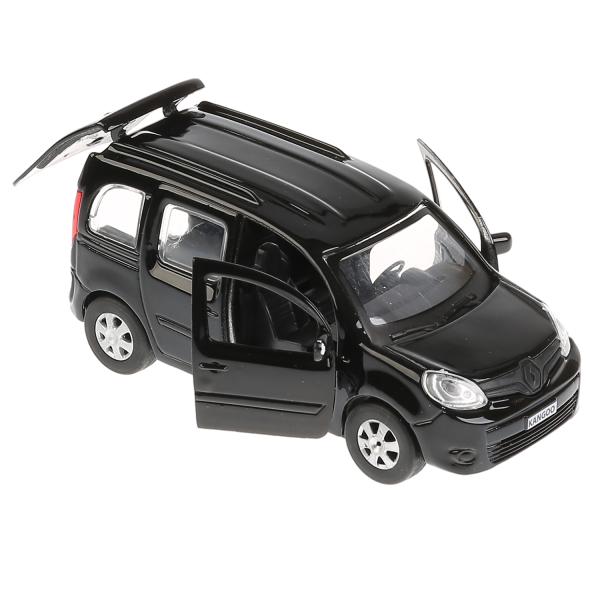 Инерционная машина Renault Kangoo, черная, 12 см