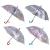 Прозрачный зонт "Единорог" со свистком, 50 см