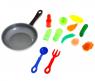 Игровой набор кухонной посуды и продуктов, 13 предметов