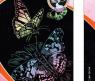 Гравюра малая "Красивые бабочки", голографик