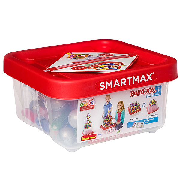 Магнитный конструктор SmartMax - Build XXL, 70 деталей