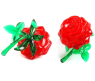 Кристальный 3D пазл "Роза", 44 дет.