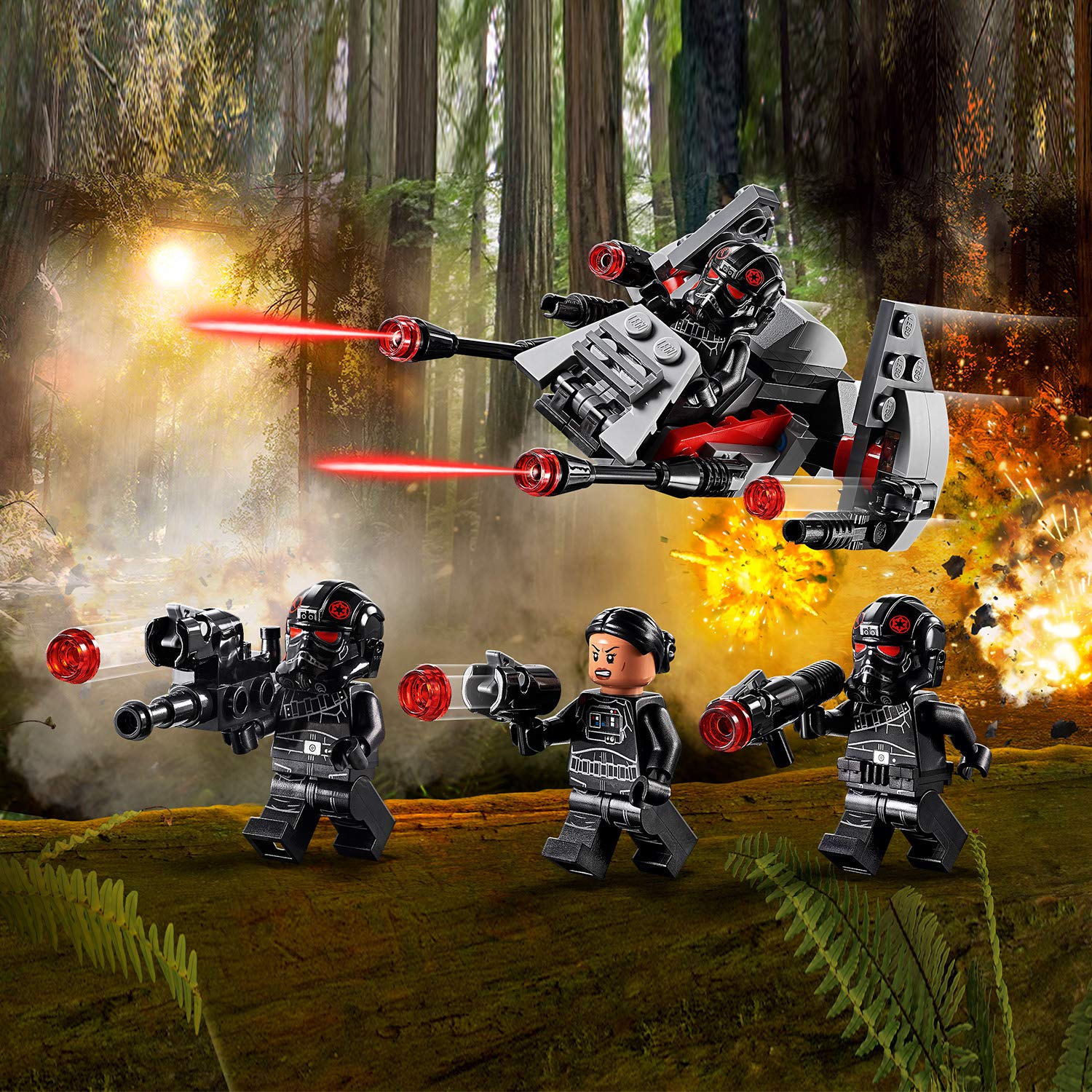 Конструктор LEGO Star Wars - Боевой набор отряда 