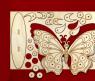 Деревянная раскраска-аппликация "Бабочка "Адмирал"