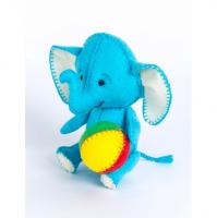 Набор для создания игрушки из фетра "Детки" - Слоник, 11.5 см