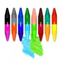 Набор из 8 двусторонних восковых карандашей