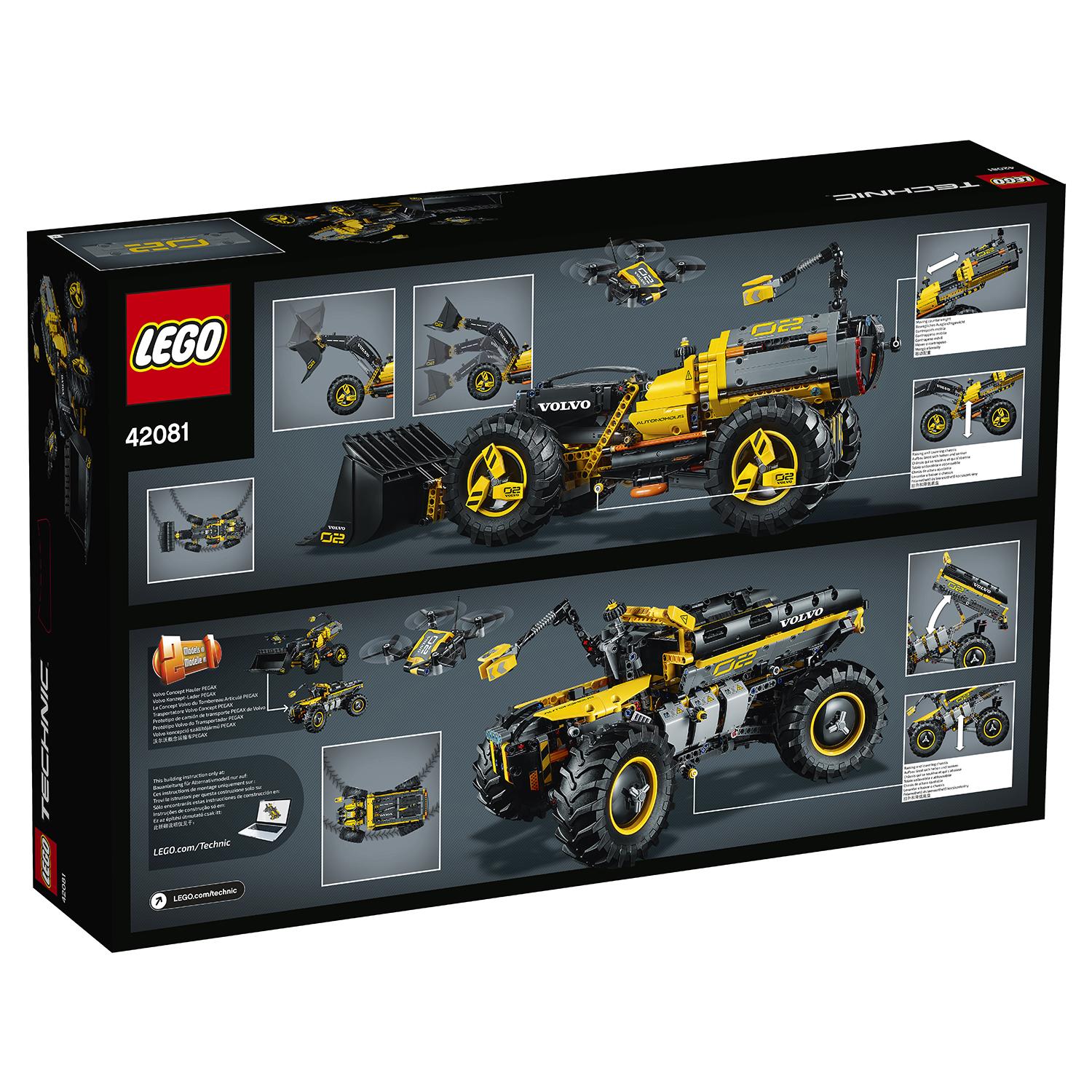 Конструктор LEGO Technic 2 в 1 - Вольво колесный погрузчик ZEUX