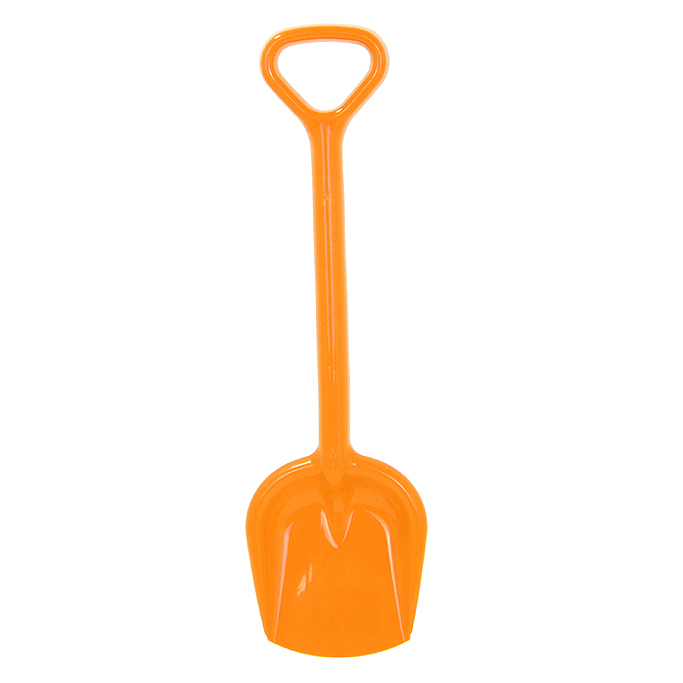 Большая лопата, оранжевая, 50 см