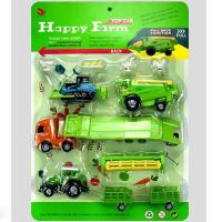 Игровой набор Happy Farm - Сельхозтехника с фигурками домашних птиц