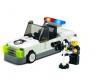 Игровой конструктор "Полиция" - Автомобиль с радаром, 74 детали