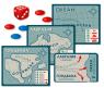 Набор карт для настольной игры "Эволюция" - Континенты